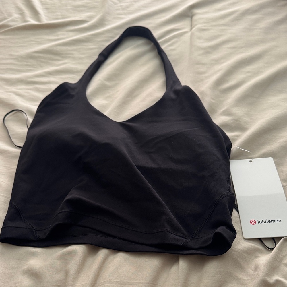 lululemon athletica Black Halter Top